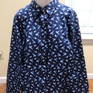 NWT Lands’ End Women’s button-down Blouse